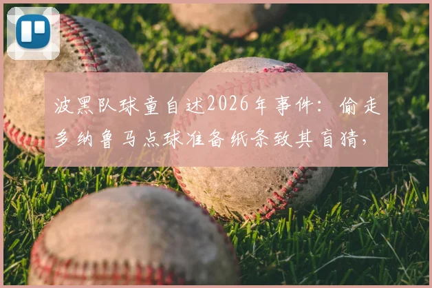 波黑队球童自述2026年事件：偷走多纳鲁马点球准备纸条致其盲猜，意大利门将愤怒细节回顾
